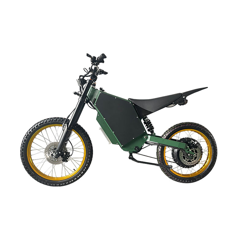 Rápido 120 KMH motocicleta elé - 72V 12000W Electric Dirt Bike reseña y precio