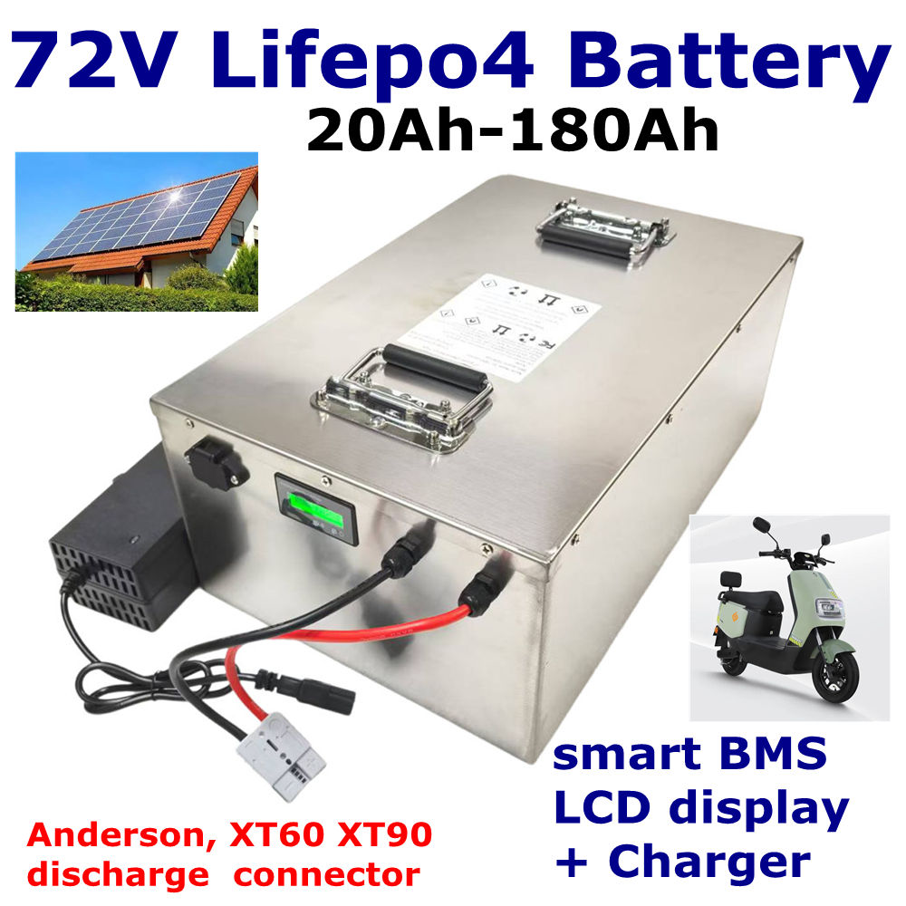 JN- 24S BMS 72V 20Ah 40Ah 60Ah - 72V 60Ah Lifepo4 Battery Pack reseña y precio
