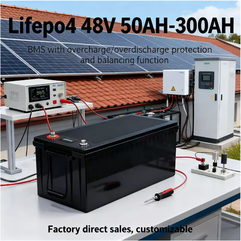 Batería LiFePO4 de 48 V, 50/10 - 72V 60Ah Lifepo4 Battery Pack reseña y precio