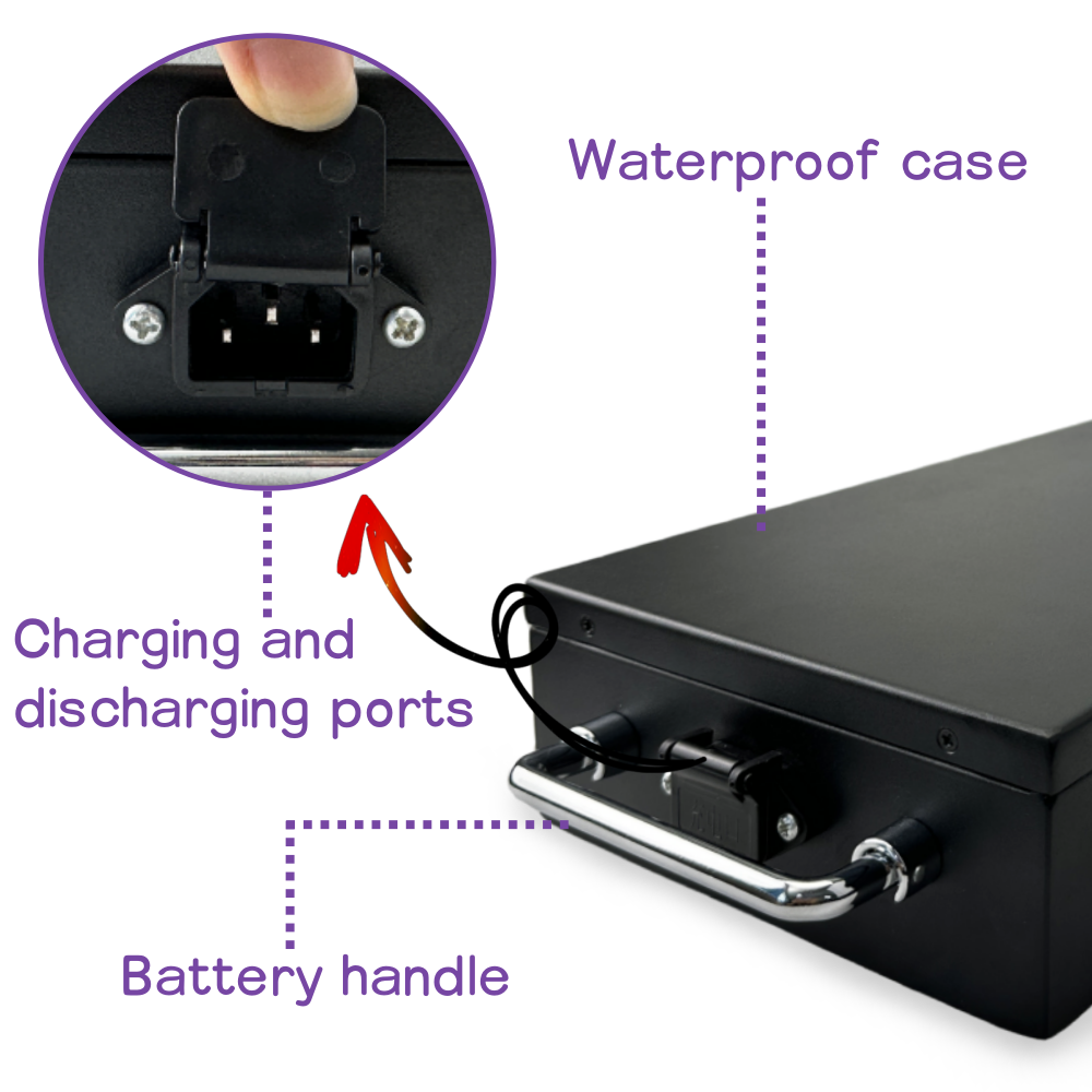 Batería de litio de 60V para v - 60V 30Ah Electric Scooter Battery reseña y precio